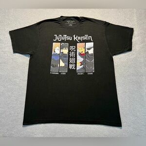 Crunchyroll Jujutsu Kaisen Shirt Men’s XL Anime Graphic Cotton Tee